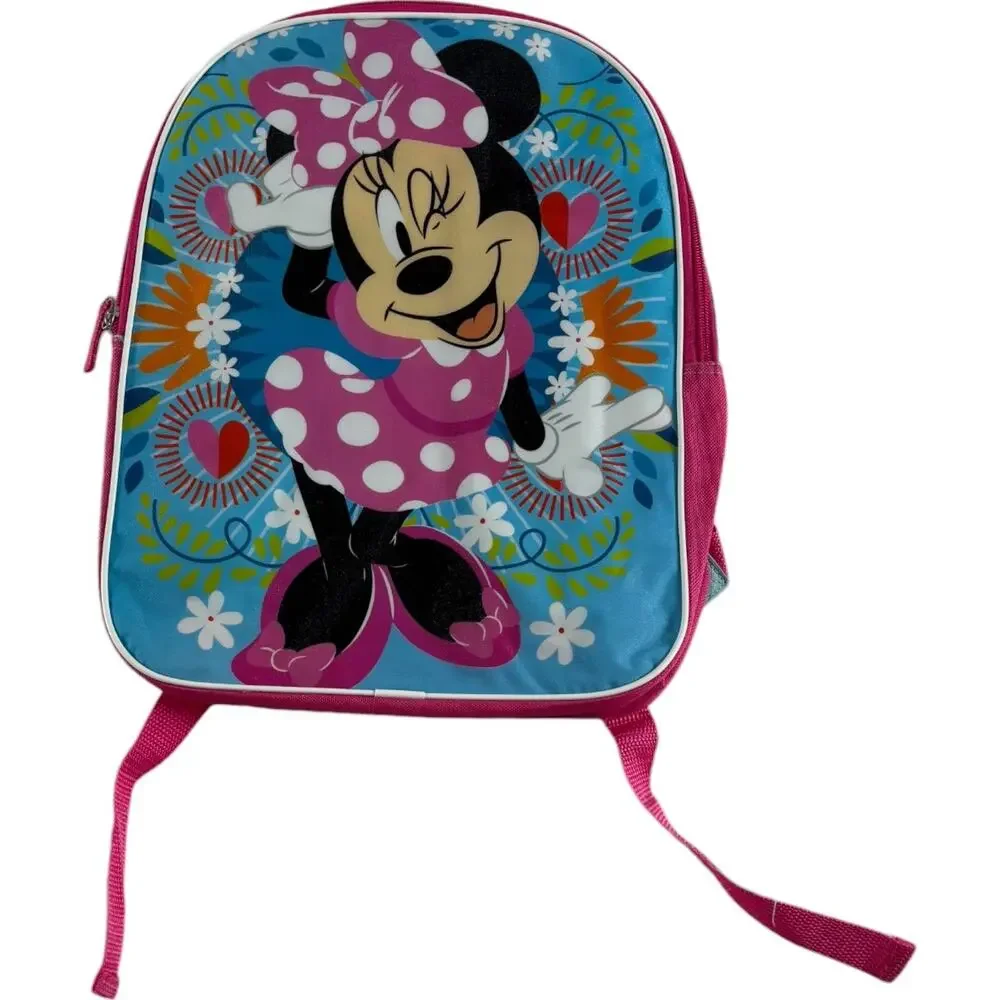 Disney Minnie Mouse Kids Girls Backpack Mini Lightweight School Bag